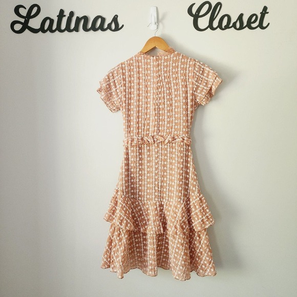 Walter Baker Santiago Embroidered Ruffle Dress‎ Size 0 - Picture 10 of 15